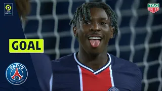 Goal Bioty Moise KEAN (90' +1 - PSG) PARIS SAINT-GERMAIN - RC STRASBOURG ALSACE (4-0) 20/21