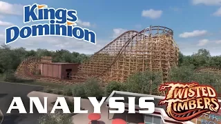 Twisted Timbers Analysis Kings Dominion 2018 RMC Roller Coaster