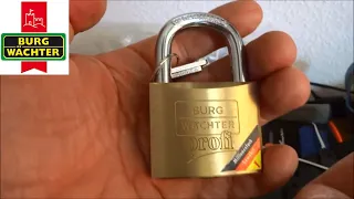 (386) Burg Wächter Profi Picked w/Opening Tips