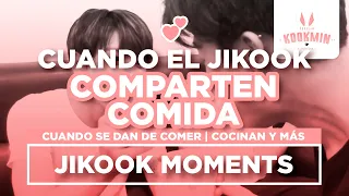 JIKOOK - Cuando se dan de comer | Cuando comparten comida | Sharing food (Cecilia Kookmin)