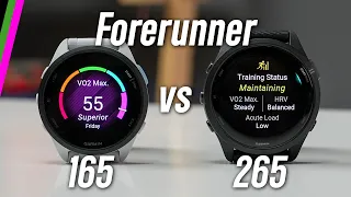 Garmin Forerunner 165 vs 265 In-Depth Comparison // EVERY Difference Explained!