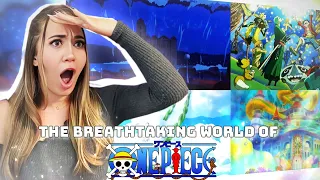 The Breathtaking World of One Piece REACTION