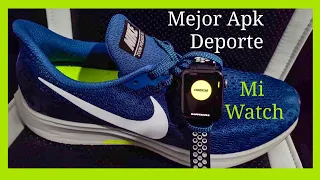 Xiaomi Mi Watch y Nike Running. Mejor Apk de deporte. Inicio tortuoso.