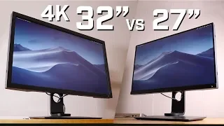 Is A 32" 4K Display Too Big for a Photographer? BenQ SW271 and SW320 4K Monitor Review