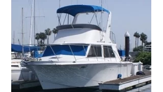 Uniflite 32 Sport Sedan Walk Thru Tour by South Mountain Yachts