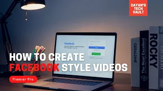 How to Create Facebook Style Videos in Premiere Pro CC (2020)#easy