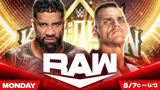 Jey Uso vs Gunther | WWE RAW 20.5.2024