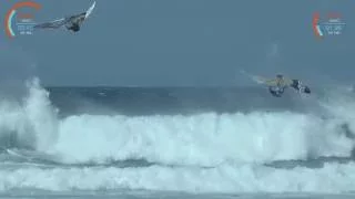 Xensr Air Windsurfing Jump Off- Camille Juban vs Antoine Martin