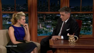 Classic Craig: "Do you have penis envy?". Maggie Grace on The Late Late Show with Craig Ferguson