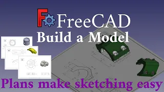 Use Plans to Sketch Easily in FreeCAD 0.21