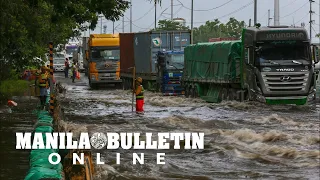 NLEX implements measures to ease traffic near San Simon exit due to flood