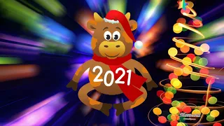 С Новым годом 2021 С  годом Быка Пусть счастливым будет год! Happy new year 2021