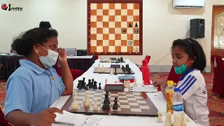 When you decline a draw and lose the game | Final moments |  R Charudharshini vs Charvi A.