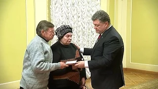 Президент Порошенко наградил Михаила Жизневского орденом Небесной сотни