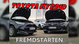 Toyota Hybrid Fremdstarten