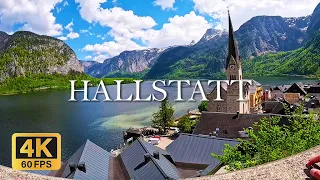 🇦🇹 Explore Hallstatt, Austria in Stunning 4K & 60FPS – Take a Virtual Walking Tour!