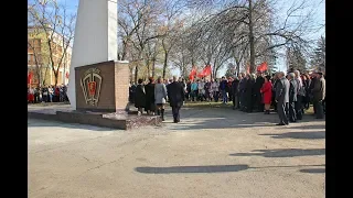 В Красном Сулине вскрыли капсулу потомкам