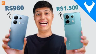 Redmi NOTE 13 4G vs Redmi NOTE 13 5G - O que MUDA de verdade? Qual a MELHOR comprar?