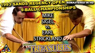 EARL STRICKLAND vs MIKE SIGEL 9-Ball - 1993 Sands Regency Open 17