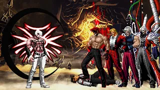 [KOF Mugen] Orochi Iori-WF Xiii Vs. Ultimate Rugal Team