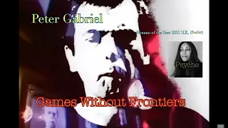 Peter Gabriel   Games Without Frontiers  - Woman of the Year 2021 UK (finalist) Reaction