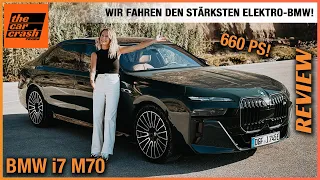 BMW i7 M70 im Test (2023) Wir fahren den stärksten Elektro BMW mit 660 PS! Review | Fahrbericht 7er