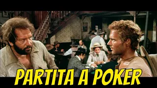 Bud Spencer e Terence Hill 🎬 Partita a Poker ♣ e Rissa al Saloon 🙂🙂