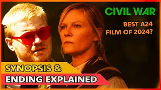Civil War Movie Recap & Ending Explained | Alex Garland | Kirsten Dunst | A24