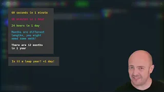 Day 11 - 100 Days of Code: Project Day! How many seconds in a year