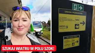 KOSZMAR Z PRZESIADKĄ Z PERONU 1-8 NA PERON 9 na Warszawie Zachodniej- Eng Subtitles!