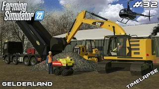 Preparing the GROUND for the new PROJECT | Animals on Gelderland | Farming Simulator 22 | Episode 32