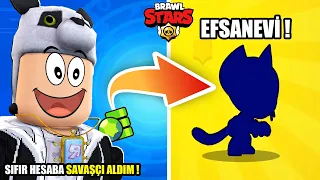 Sıfır Hesaba Efsanevi Savaşçıyı Aldım !! - Panda ile Brawl Stars 2024