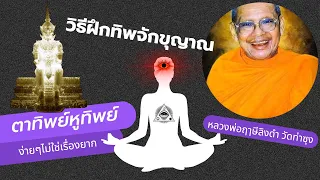 ฝีกตาทิพย์ ตาที่สาม วิธีฝึกทิพจักขุญาณ หลวงพ่อฤๅษีลิงดำ(เสียงหลวงพ่อ)