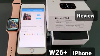 Guía / Cómo Configurar Smartwatch IWO W26 PLUS Segunda Generación en iPhone IOS Unboxing - Review