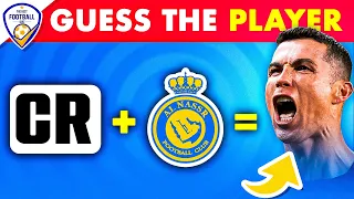 CAN YOU GUESS THE PLAYERS FROM THEIR INITIALS + CLUB | FOOTBALL QUIZ 2024