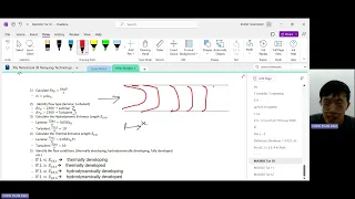 MA3003 Heat Transfer PTP Week 11 (Internal Flow convection) Part 1