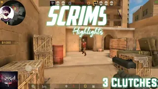 Scrims Highlights || Standoff 2 || Kraken Z || 3 Clutches🔥