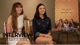 THE DIARY OF A TEENAGE GIRL Interview - Bel Powley & Marielle Heller