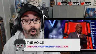 Operatic-Pop mash-up SHOCKS the Coaches in The Voice REACTION