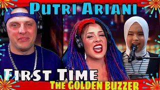 THE WOLF HUNTERZ REACT TO Putri Ariani The GOLDEN BUZZER from Simon Cowell | Auditions | AGT 2023