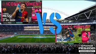 MESSI 102 VS MESSI 103,WHO IS BETTER? IN PES MOBILE|PES2021