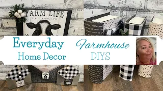 Everyday Farmhouse Home Decor DIYs