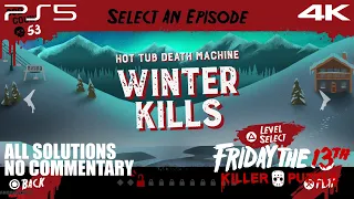Friday the 13th: Killer Puzzle | Chapter 3: Winter Kills | All Solutions | PS5 4K