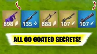 Go Goated SECRETS | ALL Go Goated secrets | ALL secrets in GO GOATED Fortnite