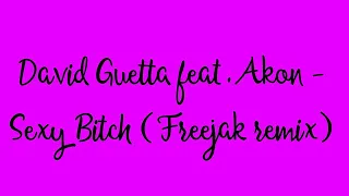 David Guetta feat Akon - Sexy Bitch (Freejak remix)
