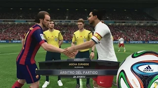 Probando la Demo FIFA 15 - Equipos, Contenido y Partidazo de Barcelona Vs PSG - Xbox 360