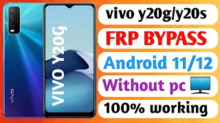 Vivo Y20 FRP Bypass Android 11 New Method 2024 !! vivo Y20 frp bypass 2023 ! vivo frp bypass 2023..