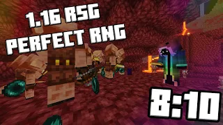 Minecraft Bedrock In 8 Minutes With Perfect RNG [WR]