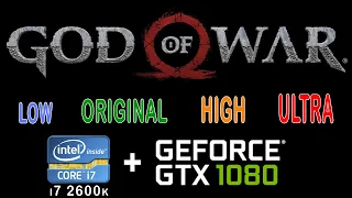 God of War | All Graphics Setting on i7 2600k + gtx 1080