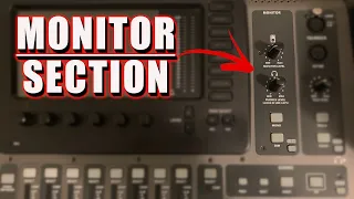 X32 / M32 Monitor Section Settings  |  What Do These Buttons Do?